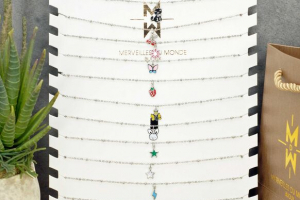 merveille du monde collier enfant